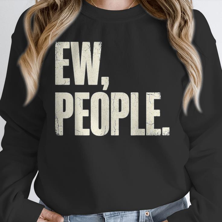 EW People Introvert Sarcastic Graphic Style Unisex Sweatshirt