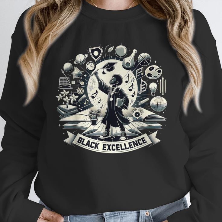 Excellence Graduation Black History Month Inspiring Unisex Sweatshirt