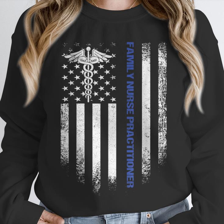 Family Nurse Practitioner Flag FNP Nursing Graduation Unisex Sweatshirt