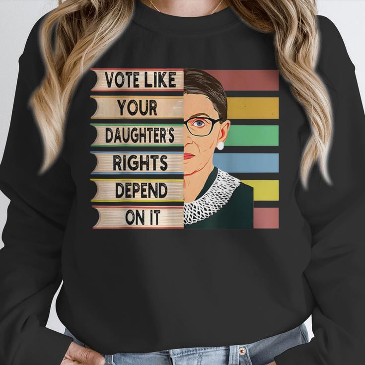 Feminist Ruth Bader Ginsburg RBG Quote Girl With Book Women Unisex Sweatshirt Feminist Ruth Bader Ginsburg RBG Quote Girl With Book Women Unisex Sweatshirt