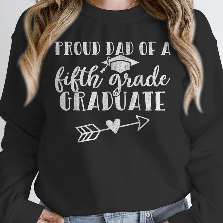 Fifth Grade Graduation Dad Shirt Proud Dad Fifth Grader Unisex Sweatshirt