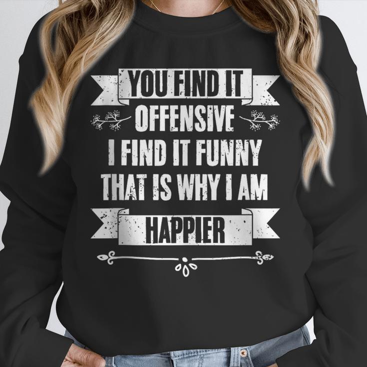 You Find It Offensive I Find It A Sarcastic Introvert Unisex Sweatshirt You Find It Offensive I Find It A Sarcastic Introvert Unisex Sweatshirt