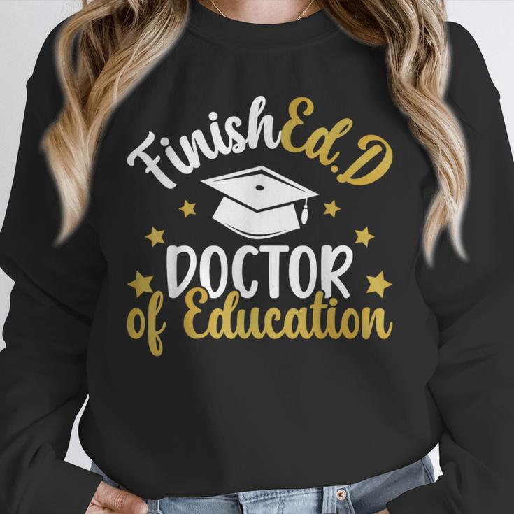 FinishEdD Doctor Of Education Graduation EdD Graduate Unisex Sweatshirt