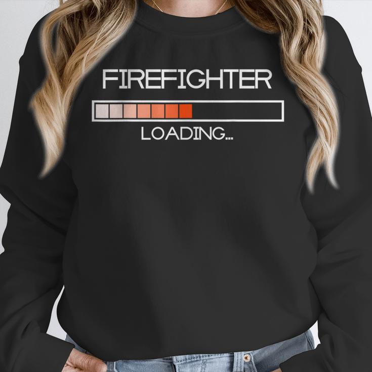 Firefighter Fire Resque Team By Bezra Future Firefighter Loading Fireguard Fireman Graduation Unisex Sweatshirt