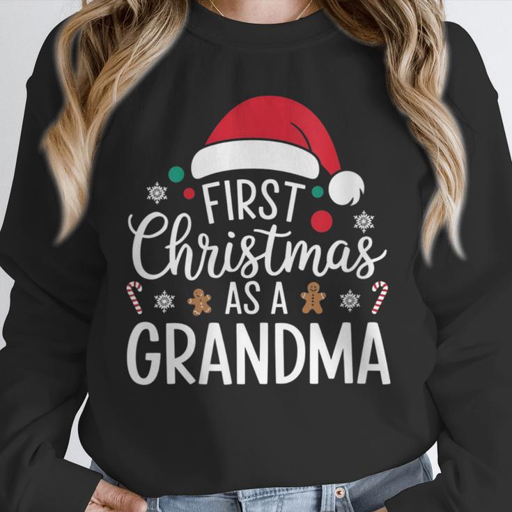 First Christmas As A Grandma Holiday New Grandmother Memory Unisex Sweatshirt First Christmas As A Grandma Holiday New Grandmother Memory Unisex Sweatshirt