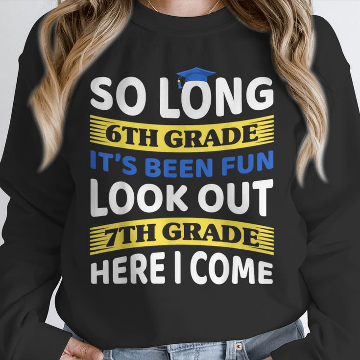 First Day School 7th Grade 6th Grade Graduation Unisex Sweatshirt