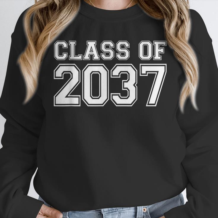 First Grade Class Of 2037 First Day School Graduation Kids Unisex Sweatshirt