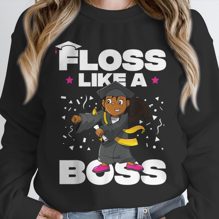 Floss Like A Boss Shirt Class Of 2019 Graduation Kids Unisex Sweatshirt