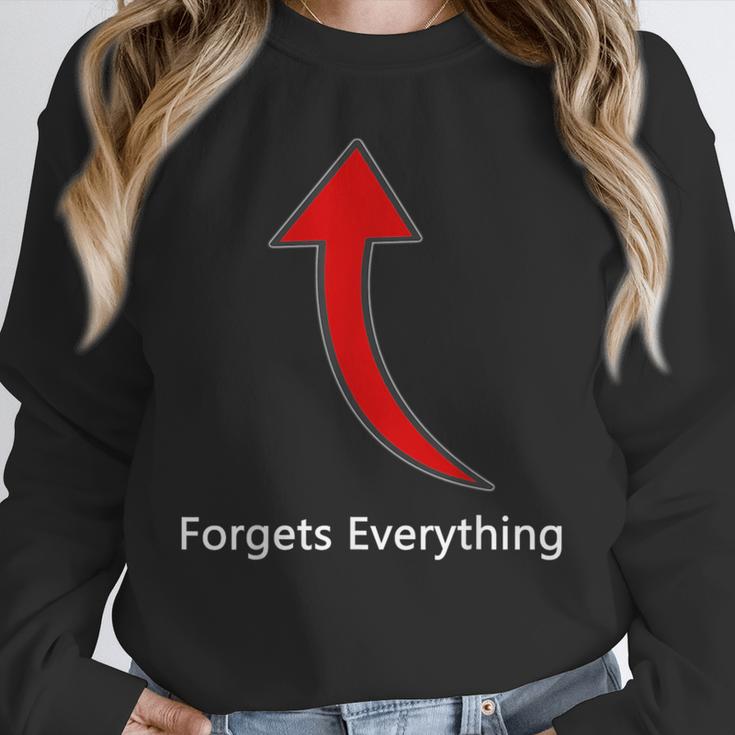 Forgets Everything Bad Memory Unisex Sweatshirt