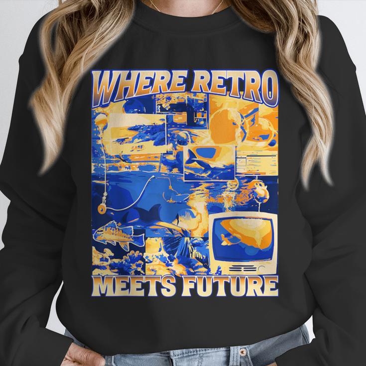 Frutiger Aero Retro Vibes Y2K 90's Vibes Unisex Sweatshirt Frutiger Aero Retro Vibes Y2K 90's Vibes Unisex Sweatshirt