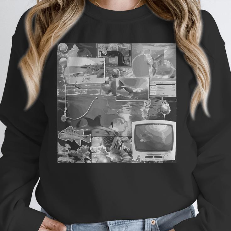 Frutiger Aero Y2K Old School Retro Vibes Unisex Sweatshirt Frutiger Aero Y2K Old School Retro Vibes Unisex Sweatshirt