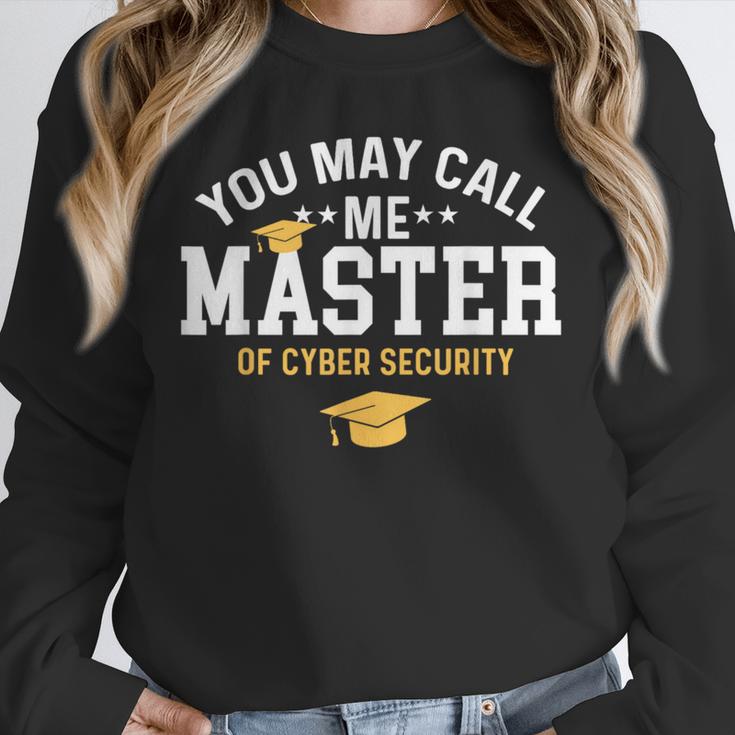 Funny Cyber Security Graduation You May Call Me Master Unisex Sweatshirt