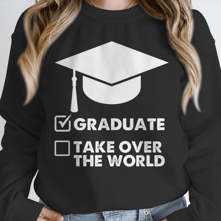 Funny Graduate Joke Mens Womens Graduation Gifts Unisex Sweatshirt