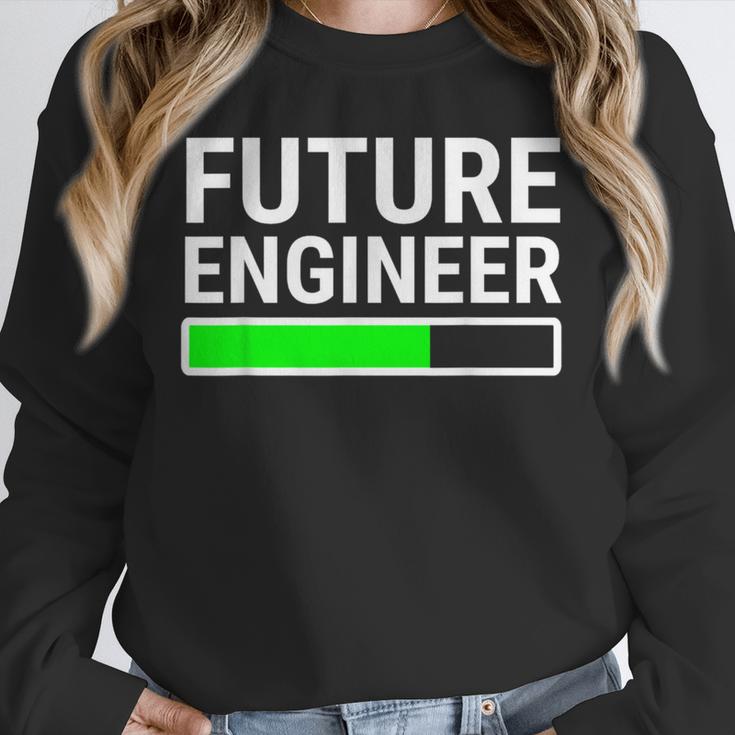 Future Engineer Loading Bar Cool Graduation Unisex Sweatshirt