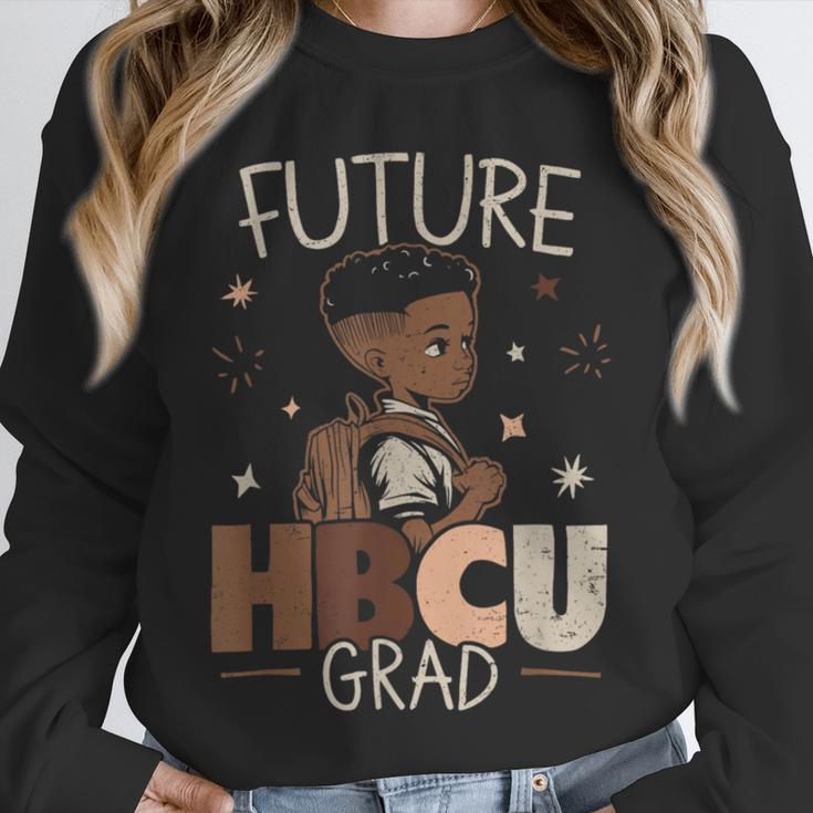 Future HBCU Grad Graduate Afro Boy College Graduation Unisex Sweatshirt
