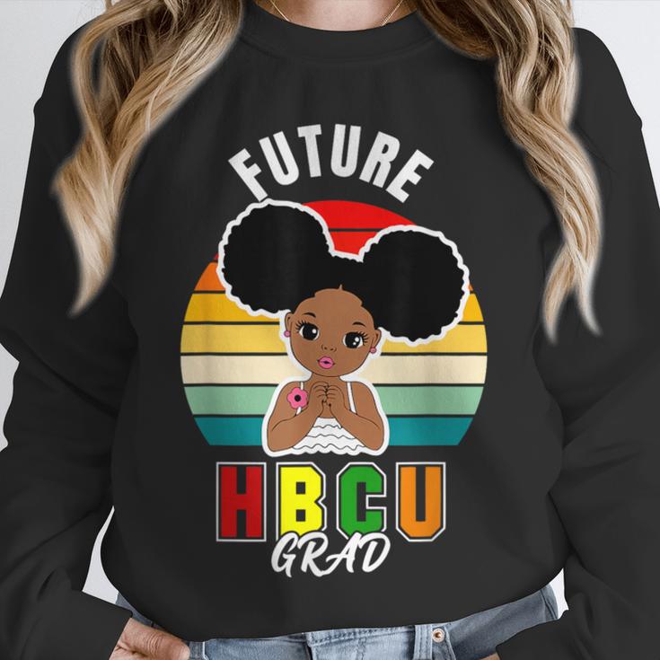 Future HBCU Grad Graduate Afro Girl College Graduation Unisex Sweatshirt