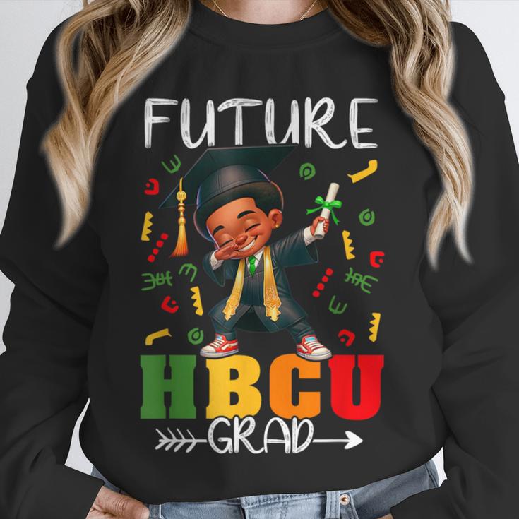 Future HBCU Grad History Boy Graduation HBCU Kids Unisex Sweatshirt