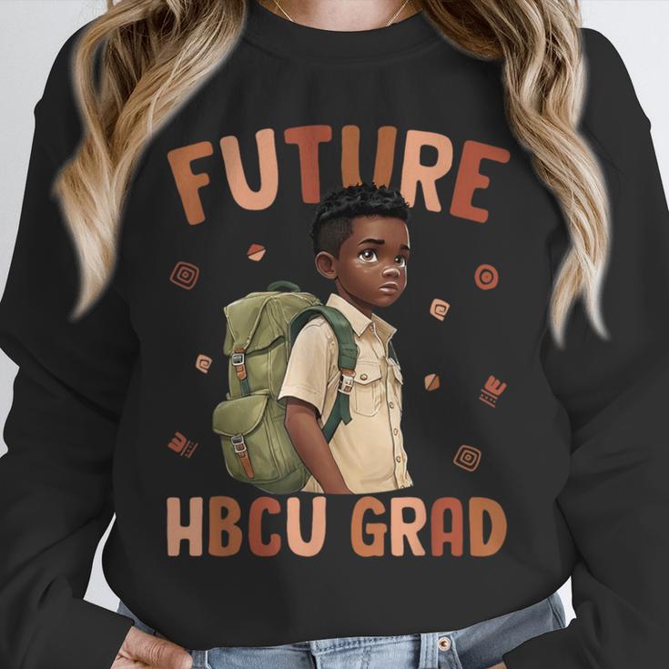 Future HBCU Grad History Month Graduation Boys Kids Unisex Sweatshirt