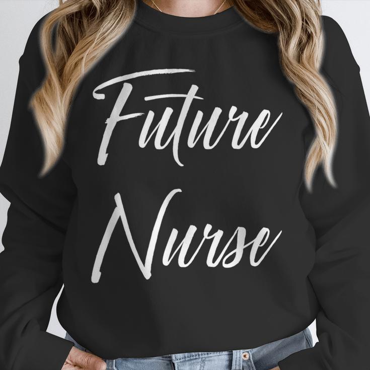 Future Nurse Shirt Cute Graduation Grad Unisex Sweatshirt