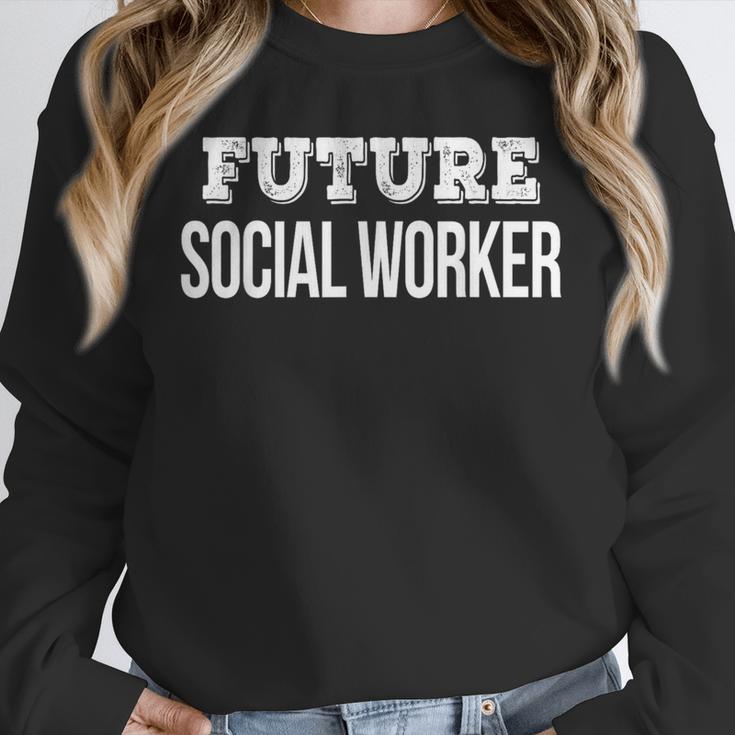 Future Social Worker Graduation T-Shirt Unisex Sweatshirt