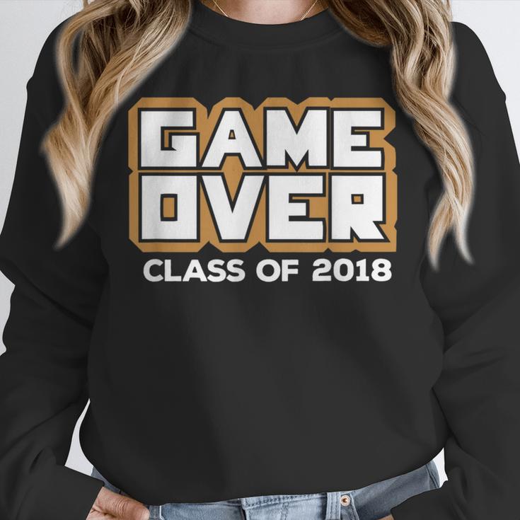Game Over Class Of 2018 Graduation Shirt Unisex Sweatshirt