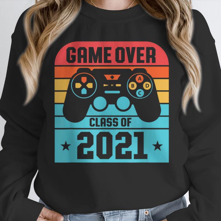 Game Over Class Of 2021 Shirt Students Graduation Unisex Sweatshirt