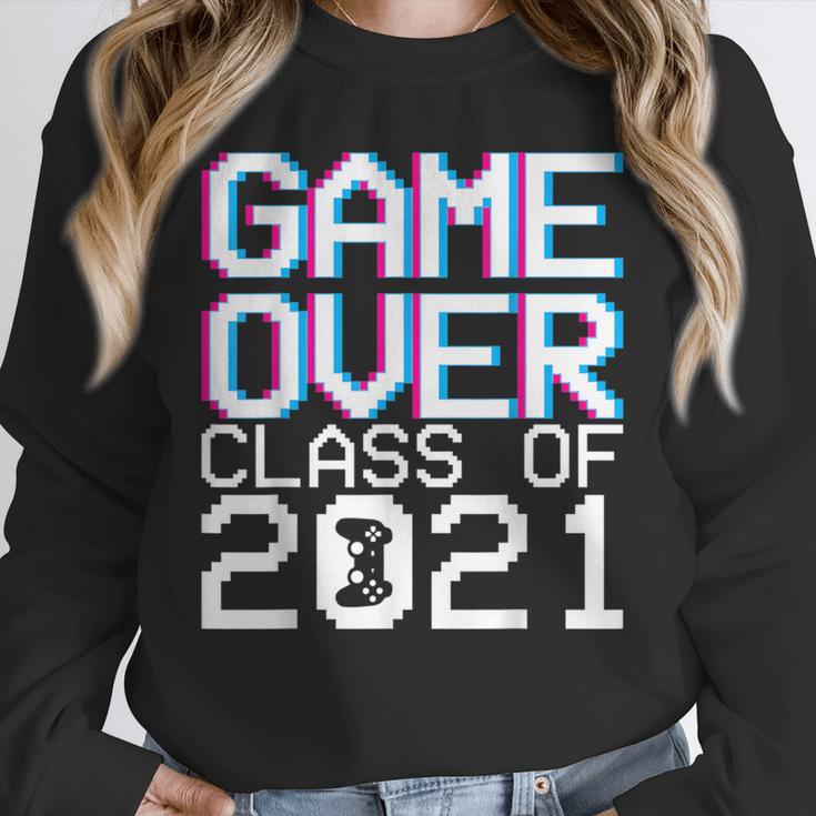 Game Over Class Of 2021 Video Games Graduation Gamer Unisex Sweatshirt