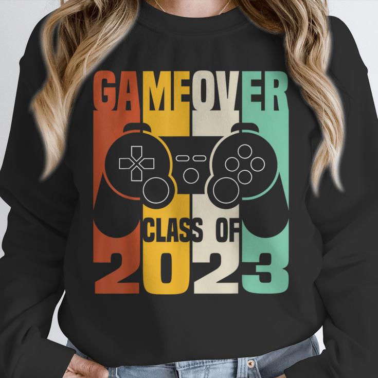 GAME OVER Class Of 2023 Video Games Vintage Graduation Gamer Unisex Sweatshirt