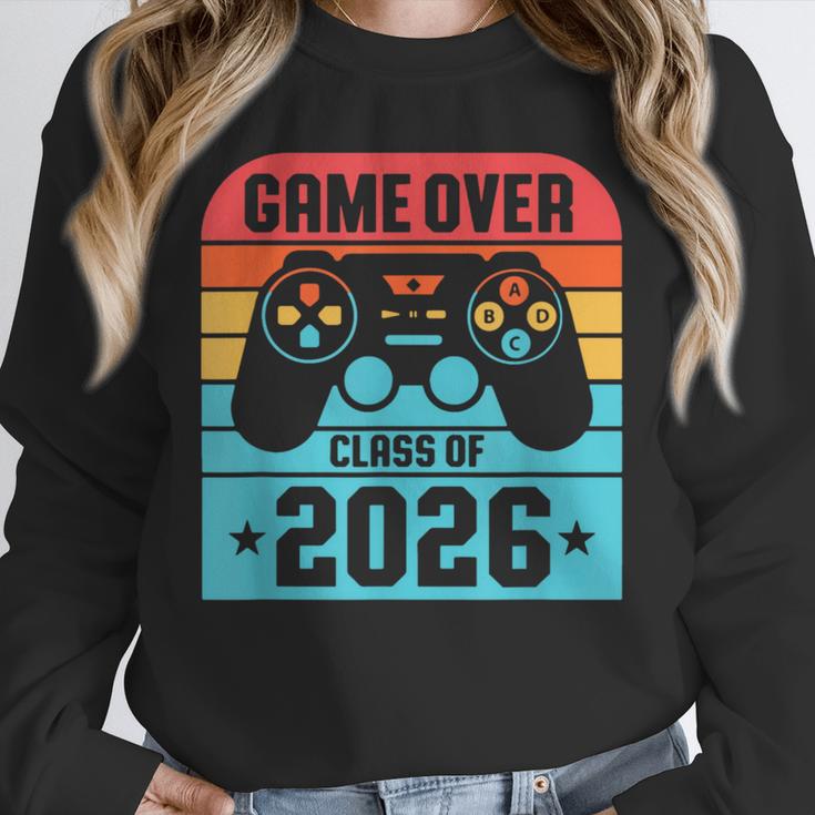Game Over Class Of 2026 Shirt Students Last Day Graduation Unisex Sweatshirt