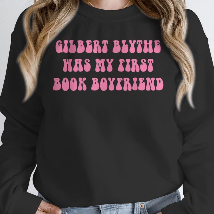 Gilbert Blythe Was My First Book Boyfriend Quote Unisex Sweatshirt