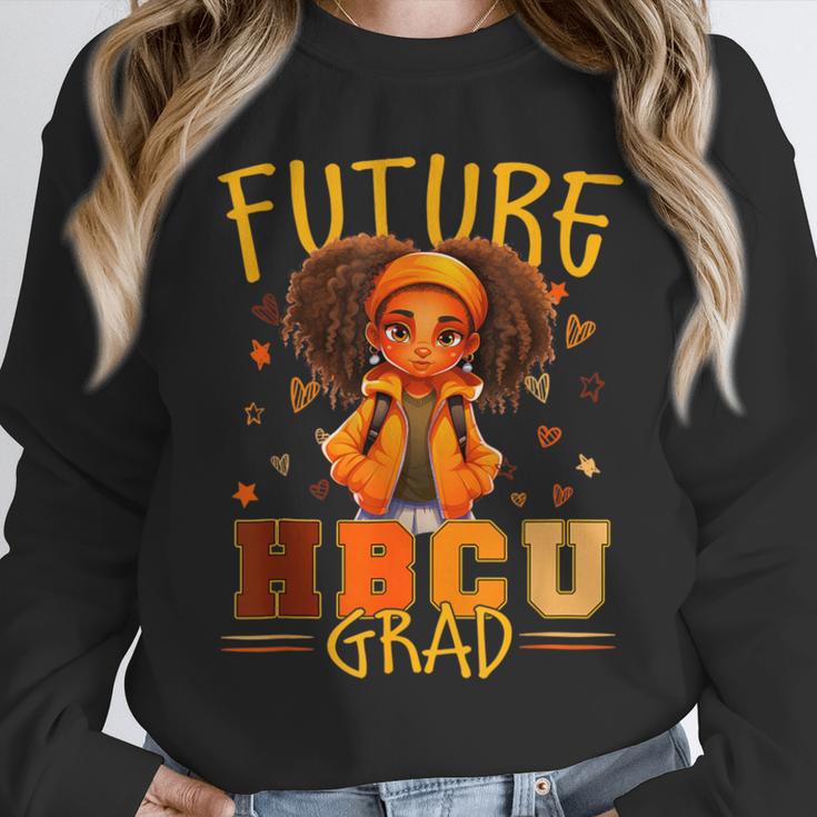 Girl Future HBCU Graduate Afro College Graduation Kids Unisex Sweatshirt