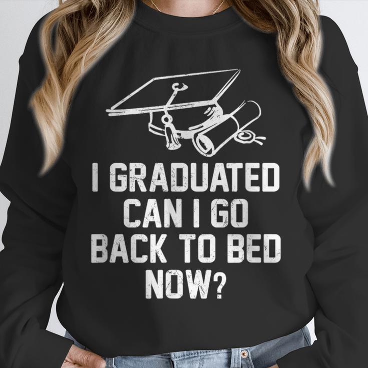 Can I Go Back To Bed Shirt Graduation 2026 For Him Her Unisex Sweatshirt