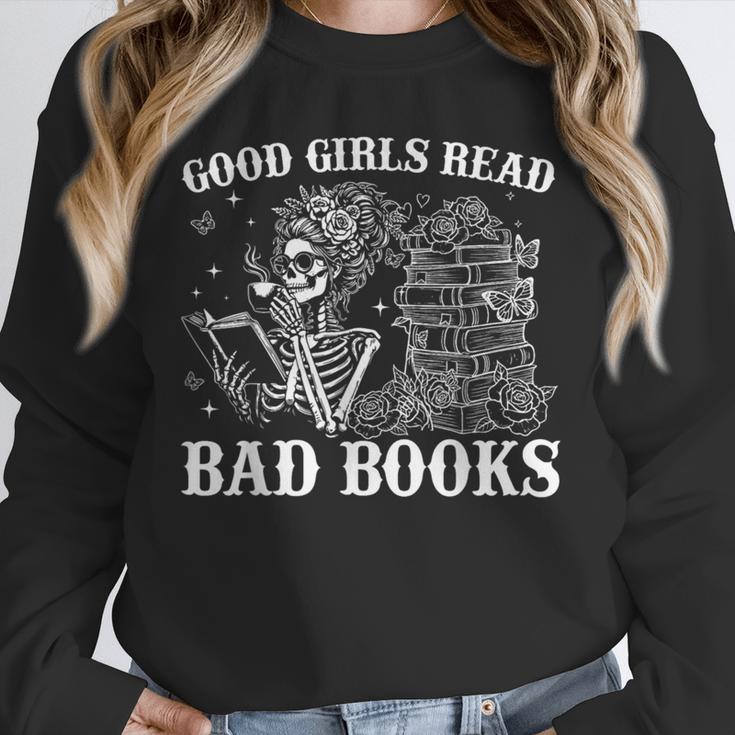 Good Girls Read Bad Books Reader Dark Romance Unisex Sweatshirt