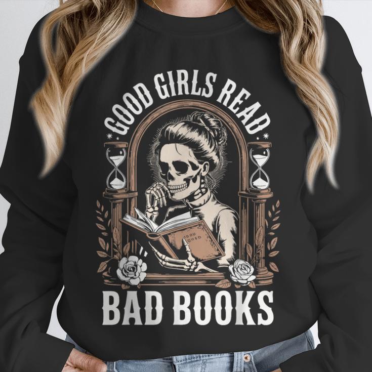Good Girls Read Bad Books Unisex Sweatshirt