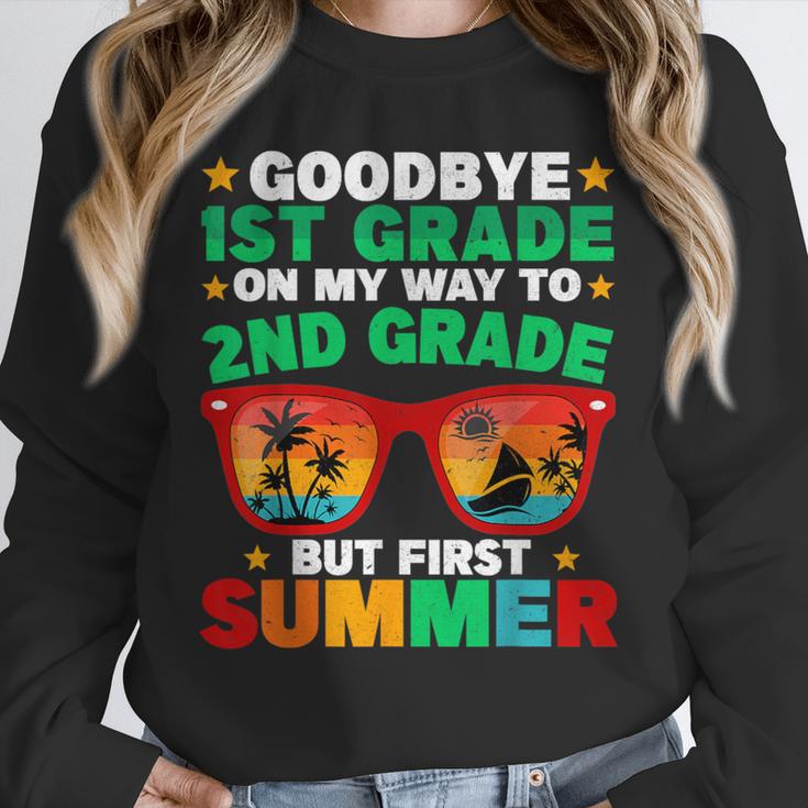 Goodbye 1st Grade First Summer Graduation Last Day Boys Unisex Sweatshirt