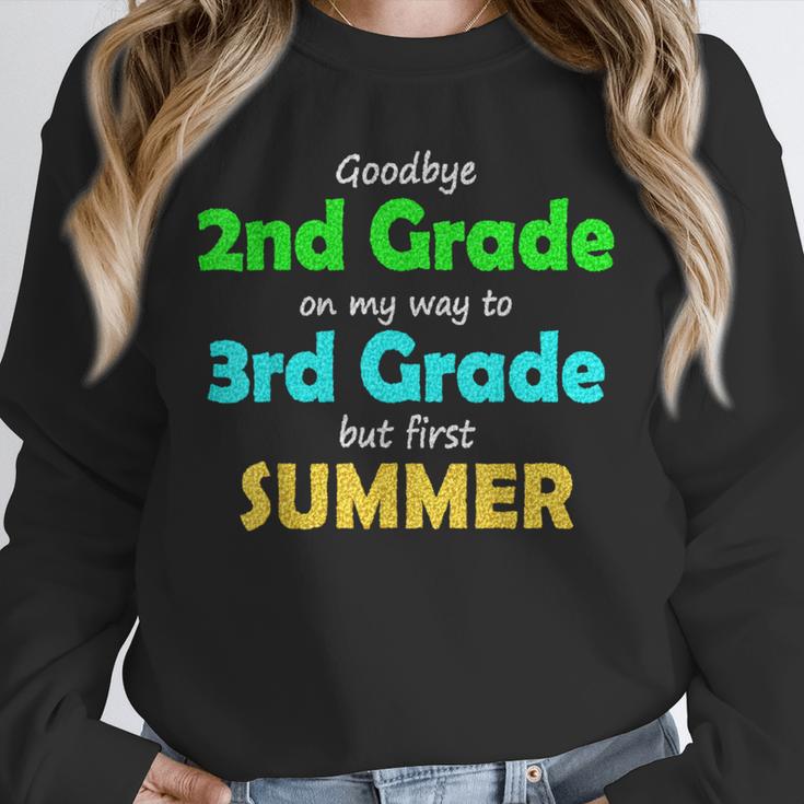 Goodbye 2nd Grade On My Way To 3th Grade 2022 Graduation Unisex Sweatshirt
