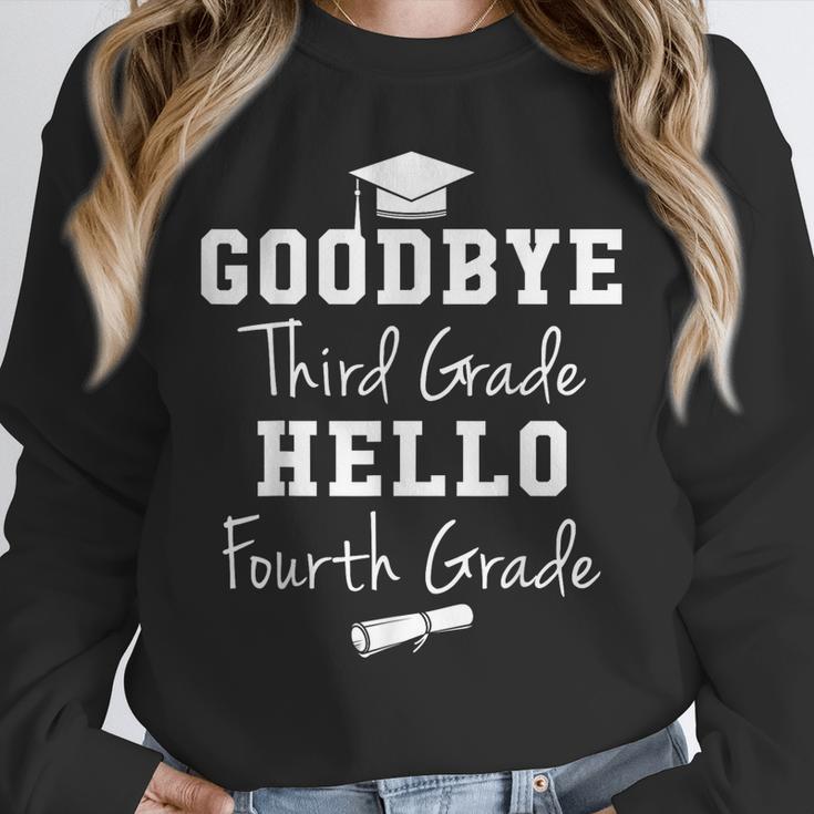 Goodbye 3rd Grade Hello 4th Grade Graduation Unisex Sweatshirt