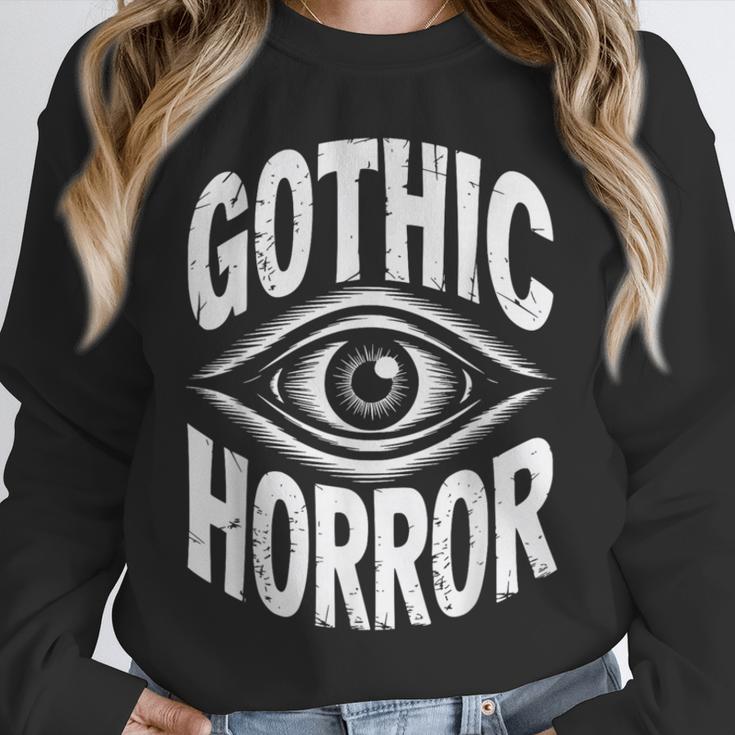 Gothic Classic Horror Thriller Book Movie Film Halloween Unisex Sweatshirt