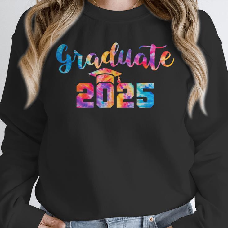 Graduate 2025 Tie Dye Graduation 2025 Class Of 2025 Senior Unisex Sweatshirt