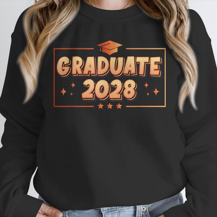 Graduate 2028 Class Of 2028 Senior Graduation Unisex Sweatshirt