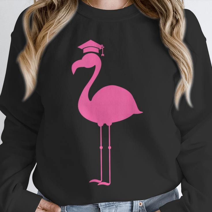 Graduate Cute Pink Flamingo Graduation Unisex Sweatshirt