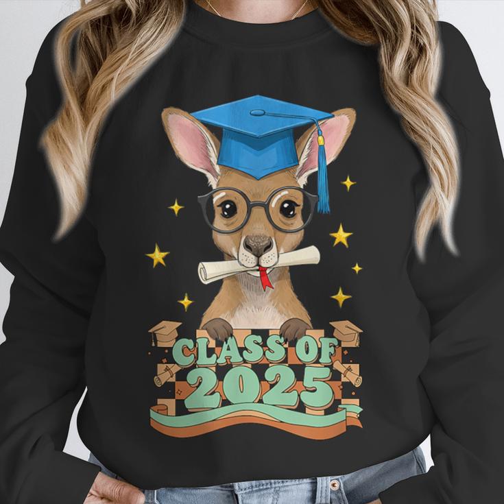 Graduate Kangaroo Class Of 2025 Kids Graduation Unisex Sweatshirt