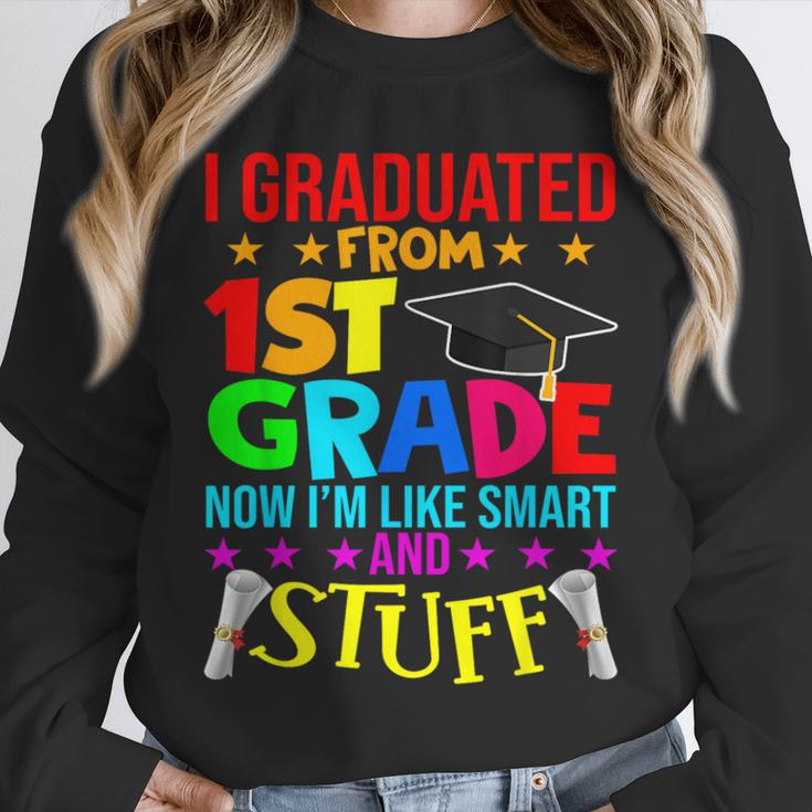 I Graduated From 1st Grade Graduation Matching Student Unisex Sweatshirt