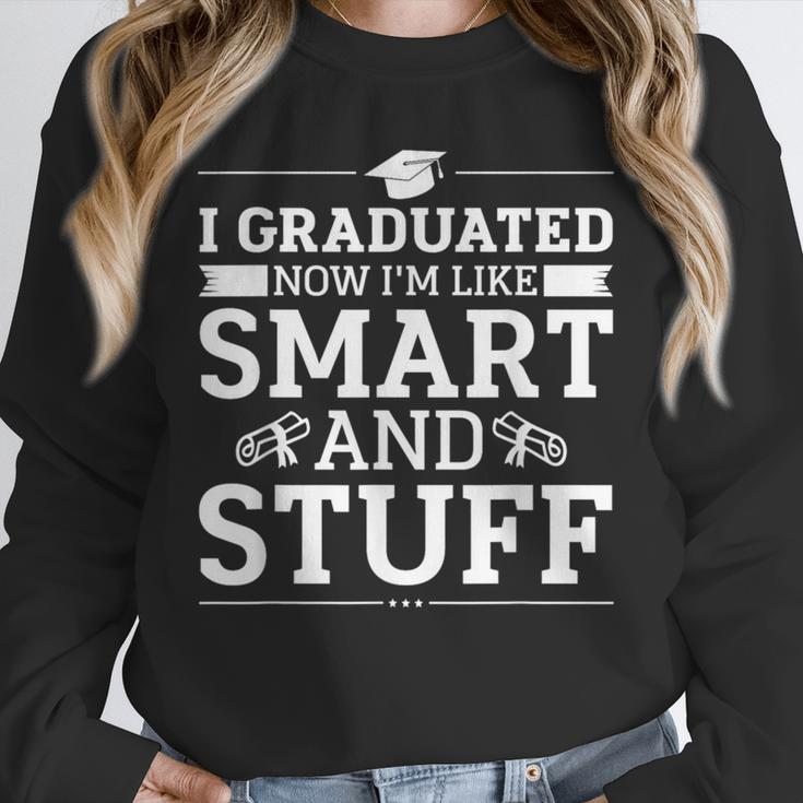 I Graduated College High School Graduation Senior Unisex Sweatshirt