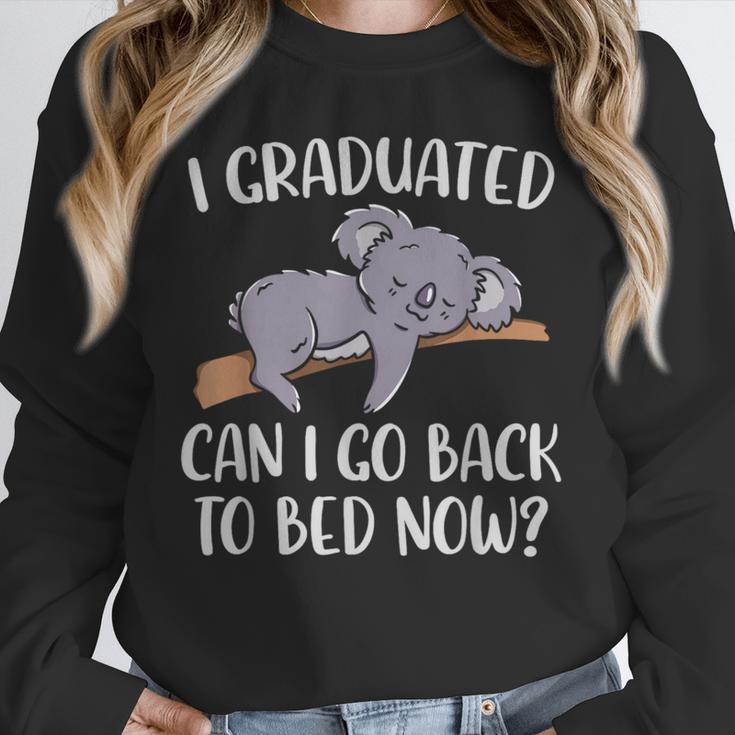 I Graduated Can I Go Back To Bed Now Koala Bear Graduation Unisex Sweatshirt