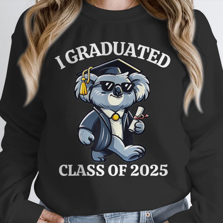 I Graduated Graduate Class Of 2025 Koala Graduation Unisex Sweatshirt