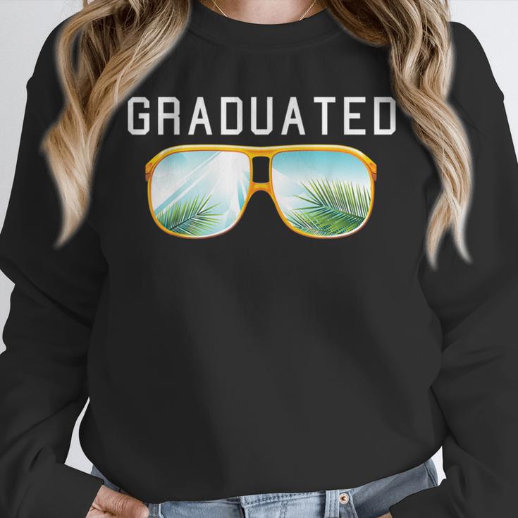 Graduated Graduation Tropical Sunglasses Unisex Sweatshirt