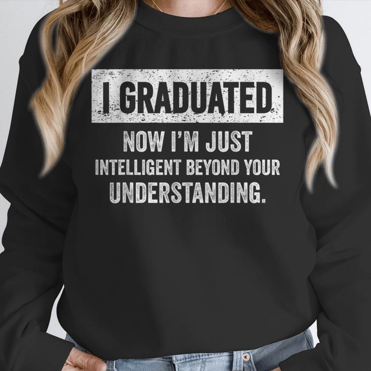 I Graduated I'm Just College High School Graduation 2026 Unisex Sweatshirt