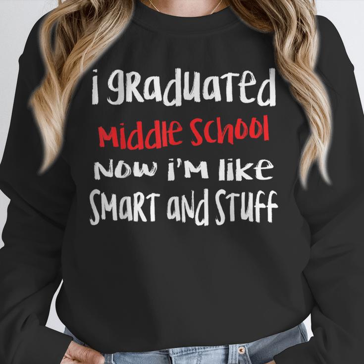 I Graduated Middle School Graduation Unisex Sweatshirt