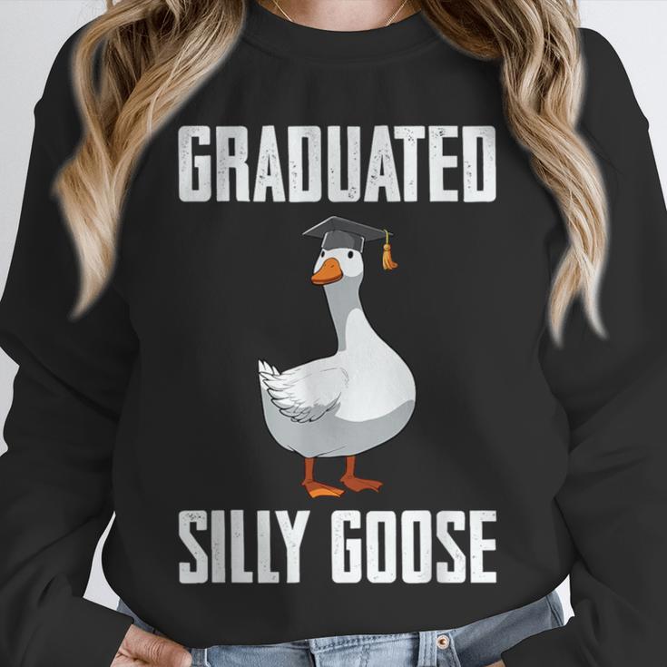 Graduated Silly Goose Student Graduation 2026 Grad Unisex Sweatshirt